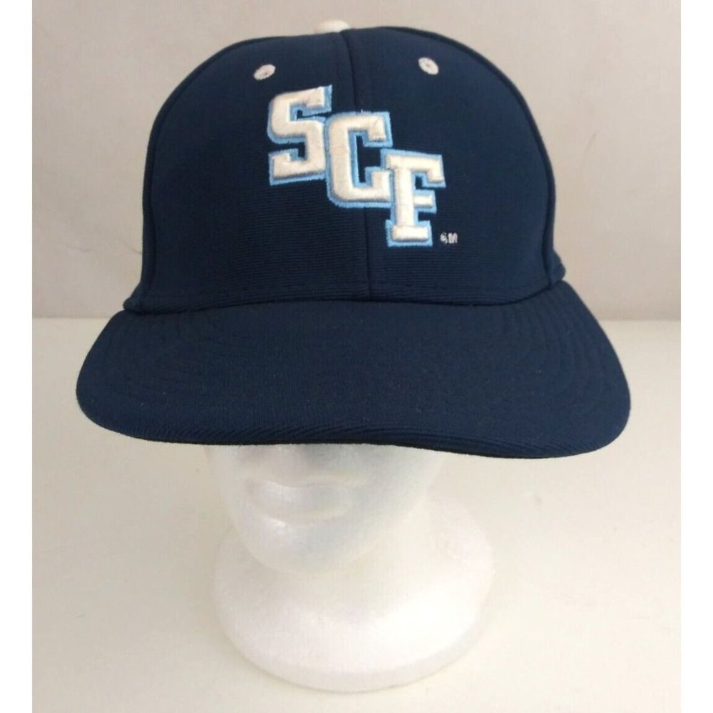 SFC Blue Unisex Embroidered Fitted Baseball Cap Size M/L
